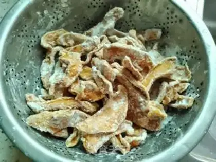 Make Pumpkin dry step 4
