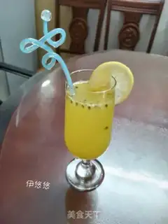 Make Lemon bee-honey bean juice step 2