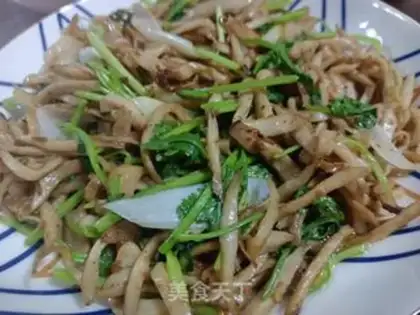 Make Barbecue fried abalone mushrooms step 9