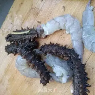Make Seafood pumpkin pie step 8