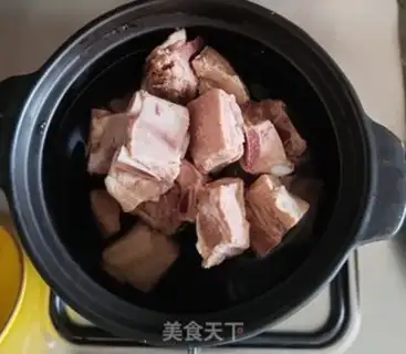 Make Psst. Potato burn ribs step 0