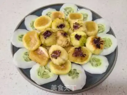 Make cucumber figs step 4