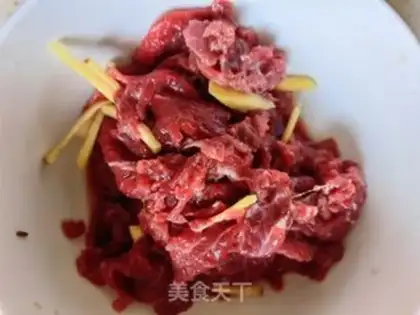 Make Pepper beef step 4