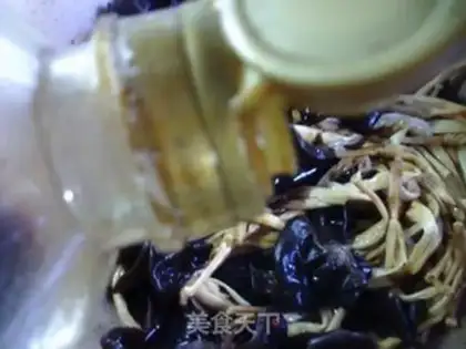 Make Blackwood, yellow cabbage step 4