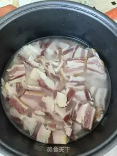 Make Shanghai-based salted meat step 0