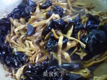 Make Blackwood, yellow cabbage step 10