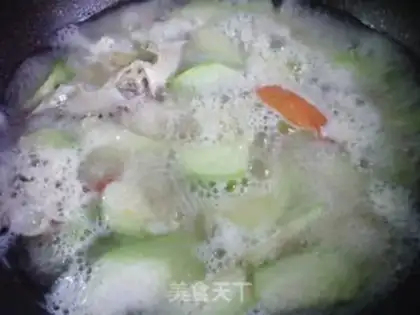 Make Crab melon soup step 6