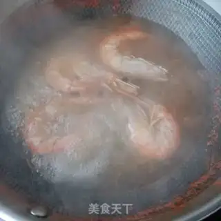 Make Shrimp with green beans step 2