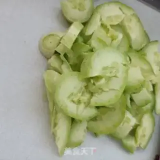 Make cucumber with liver step 1