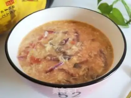Make Tomato egg oak soup step 5