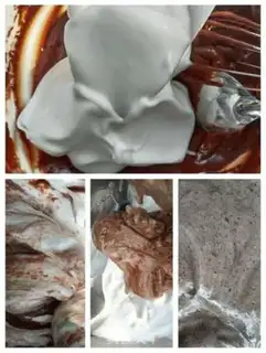 Make Chocolate pine roll step 3