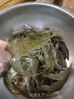 Make Spicy shrimp step 0