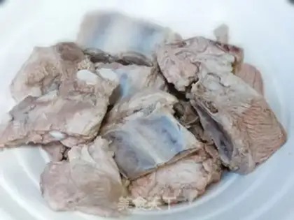 Make Saffron ribs step 1