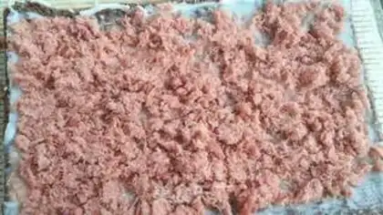 Make Chocolate pine roll step 6