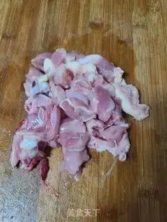 Make Scrambled chicken step 6