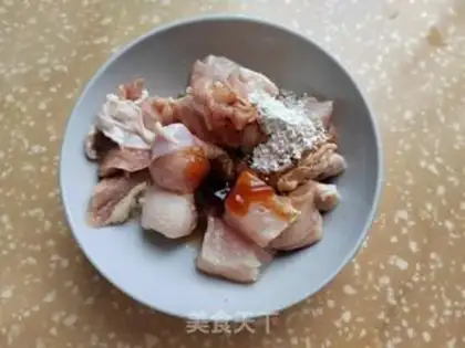 Make Chicken eggplant step 2
