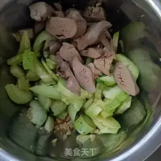 Make cucumber with liver step 9