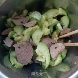 Make cucumber with liver step 10