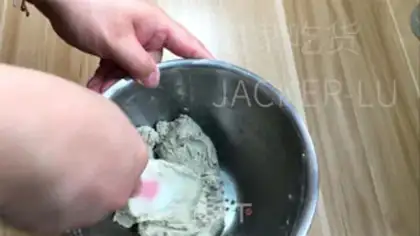 Make Black sesame pastries step 5