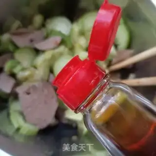 Make cucumber with liver step 11