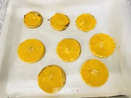 Make The hot orange cookies step 8