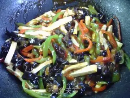 Make Fish tofu dry step 16
