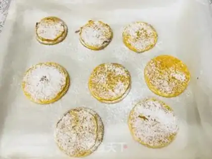 Make The hot orange cookies step 9