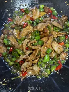 Make Twin pepper noodles step 4