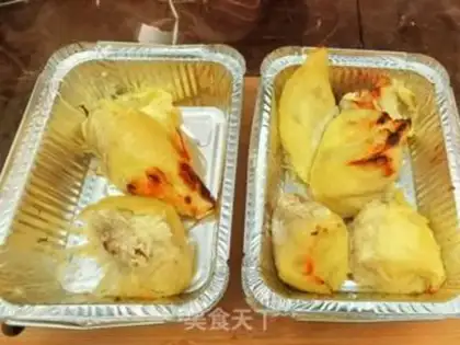 Make Roast durian step 1