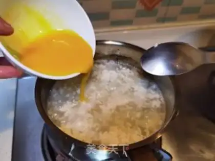 Make ♪ Scrambled eggs soup ♪ step 3