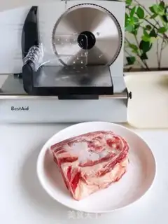 Make Japanese fat cow rice step 1