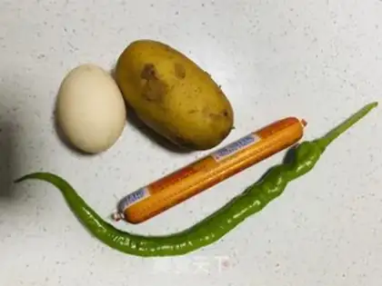 Make Egg fried rice step 0