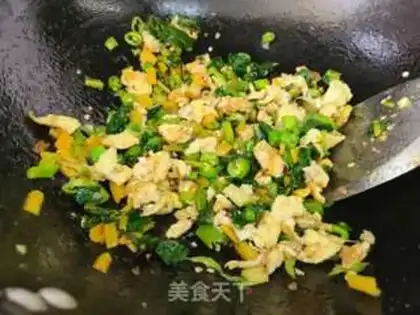 Make Yellow cabbage pretzels step 8