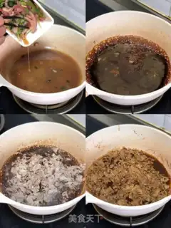 Make Japanese fat cow rice step 7