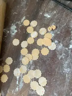 Make Butterfly noodles step 6