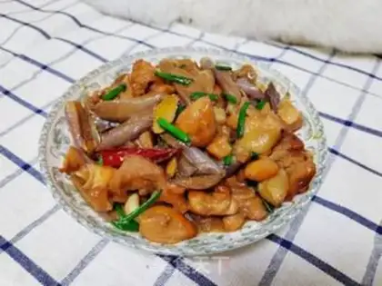 Make Chicken eggplant step 12