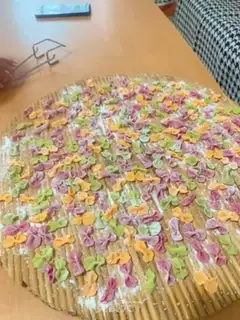 Make Butterfly noodles step 7