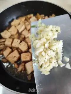Make Garlic tofu step 5