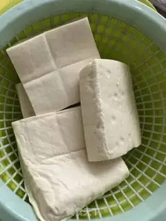 Make Squid head tofu step 0