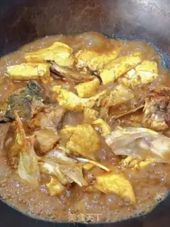 Make Squid head tofu step 5