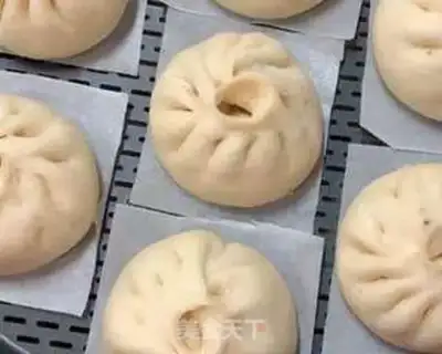 Make Meat buns step 12