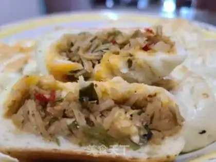 Make Scrambled onion and radish step 13