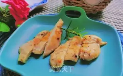 Make Black pepper chicken chop step 8