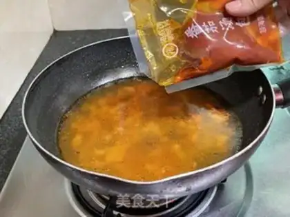 Make Tomato fan shrimp step 5