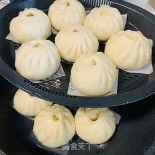 Make Meat buns step 13
