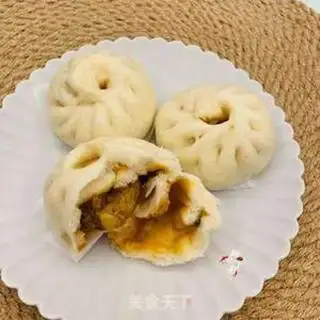 Make Meat buns step 14