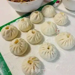 Make Meat buns step 16