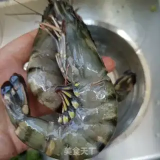 Make Corn broccoli, black tiger shrimp salad step 0