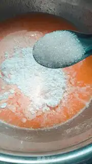 Make Orange waffles step 5