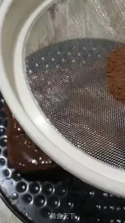 Make Chocolate lava cake step 4
